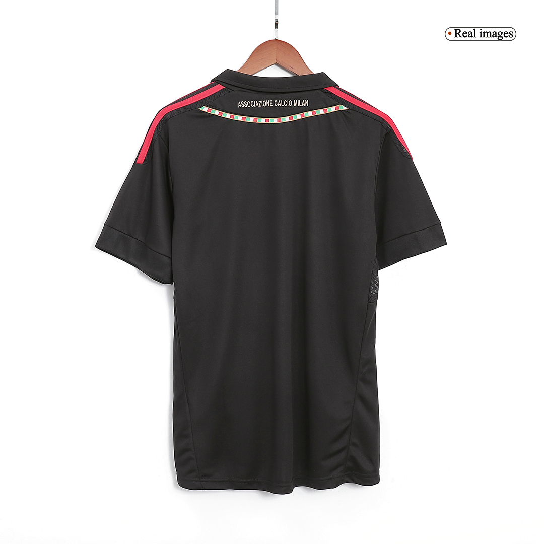 maillot AC Milan 2011/12 troisième noir Retro