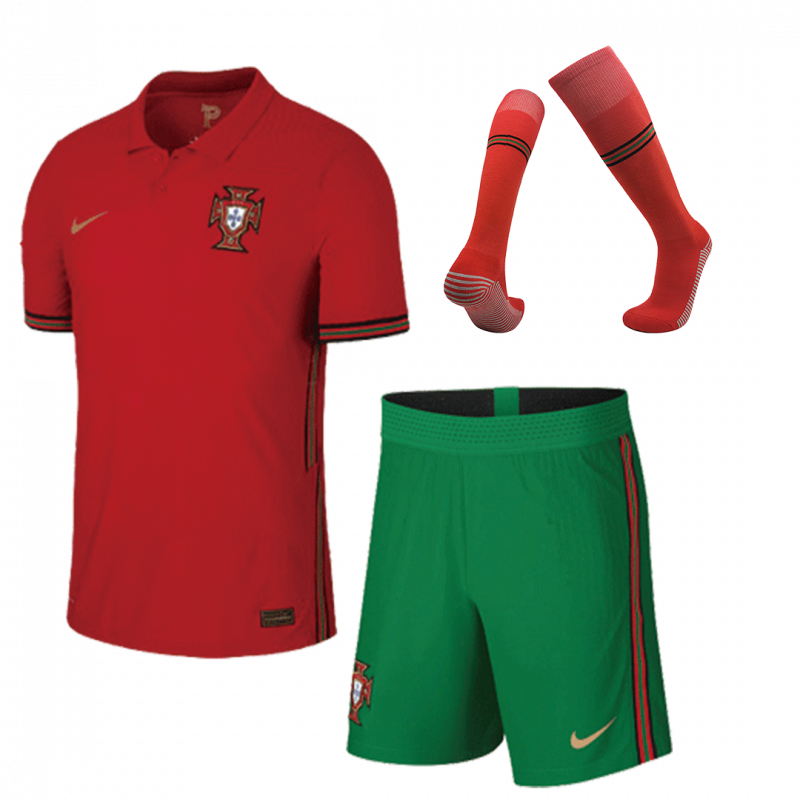 kit enfant Portugal 2020 domicile rouge