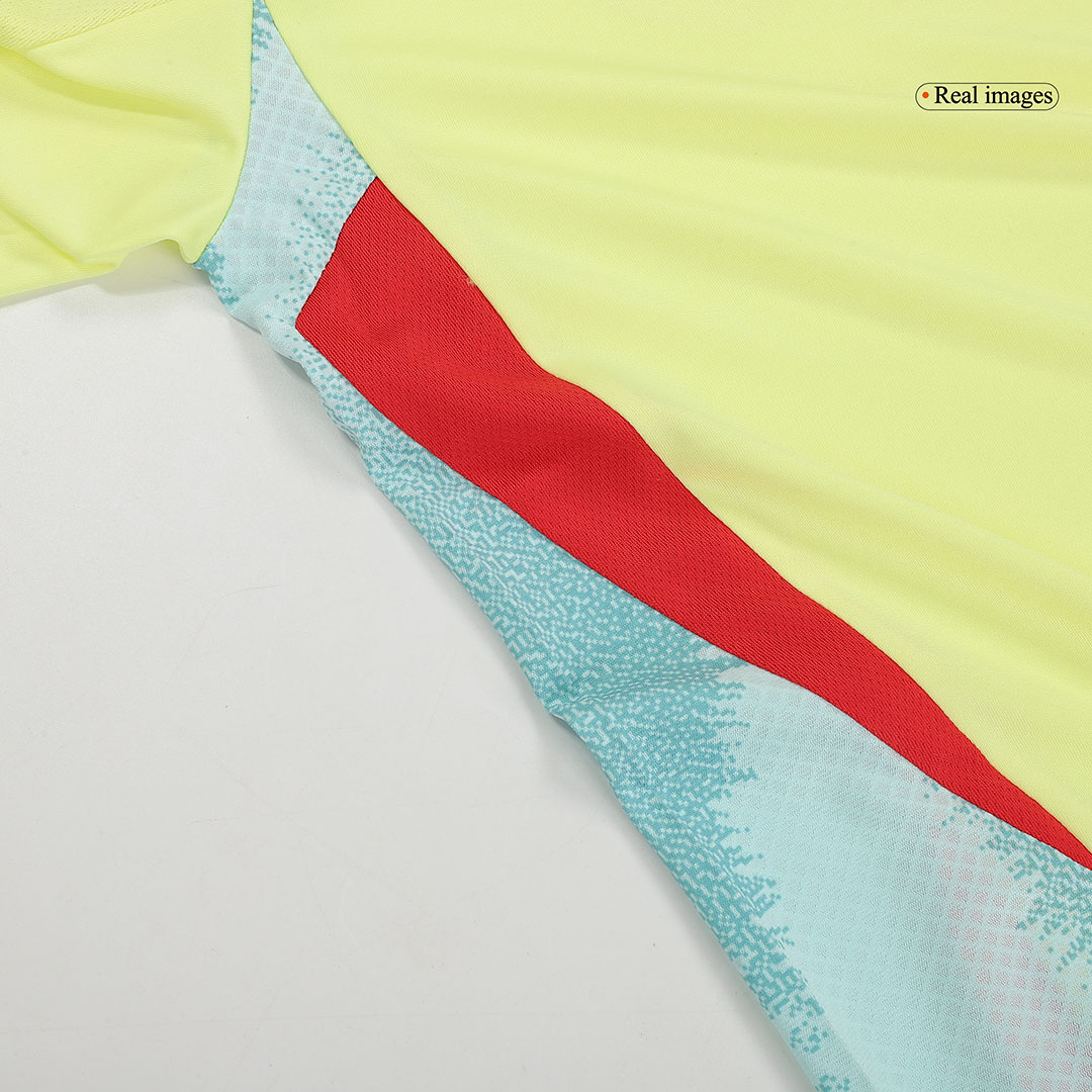 maillot Spain 2024 extérieur jaune