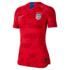 maillot USA 2019 extérieur rouge manches longues Femme