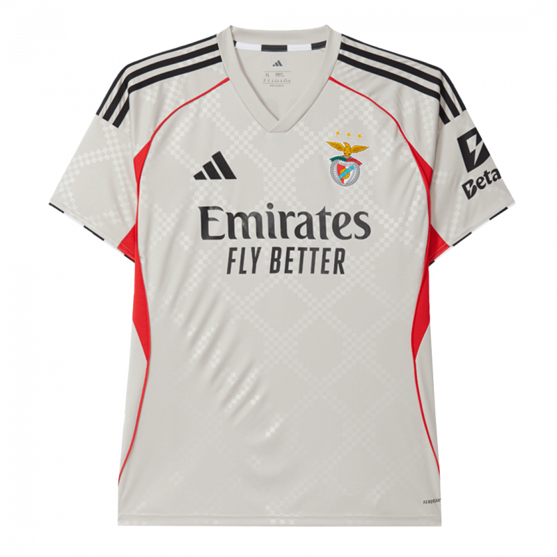 Benfica 2025/26 extérieur Beige Jersey