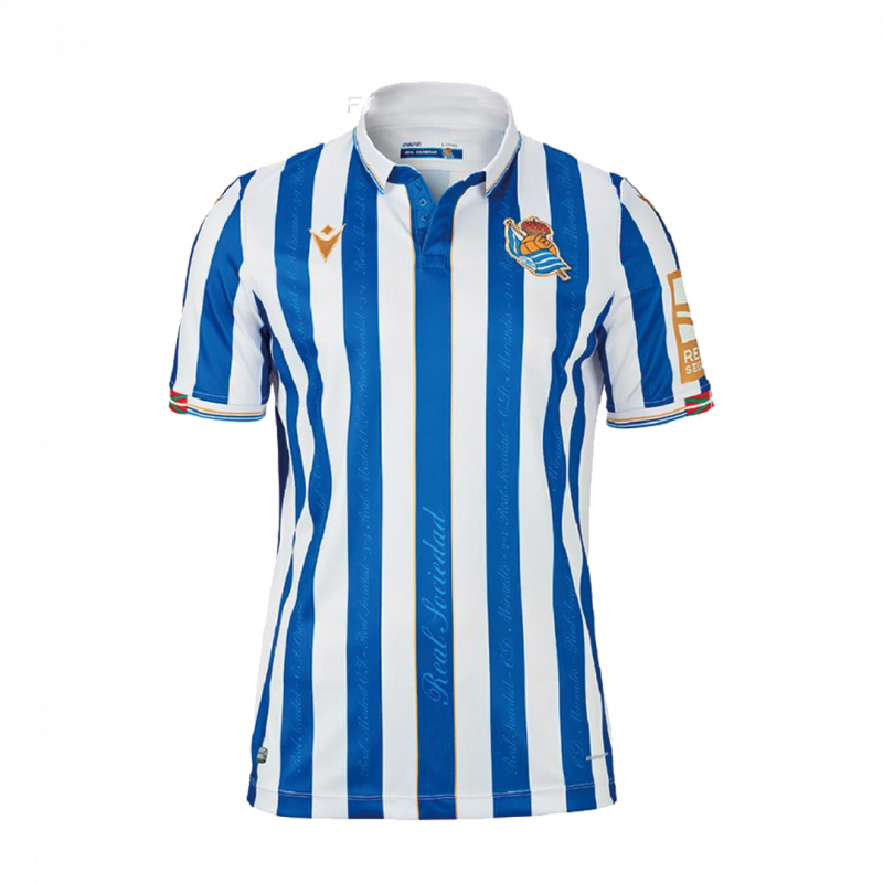 maillot Real Sociedad 2021 domicile blanc