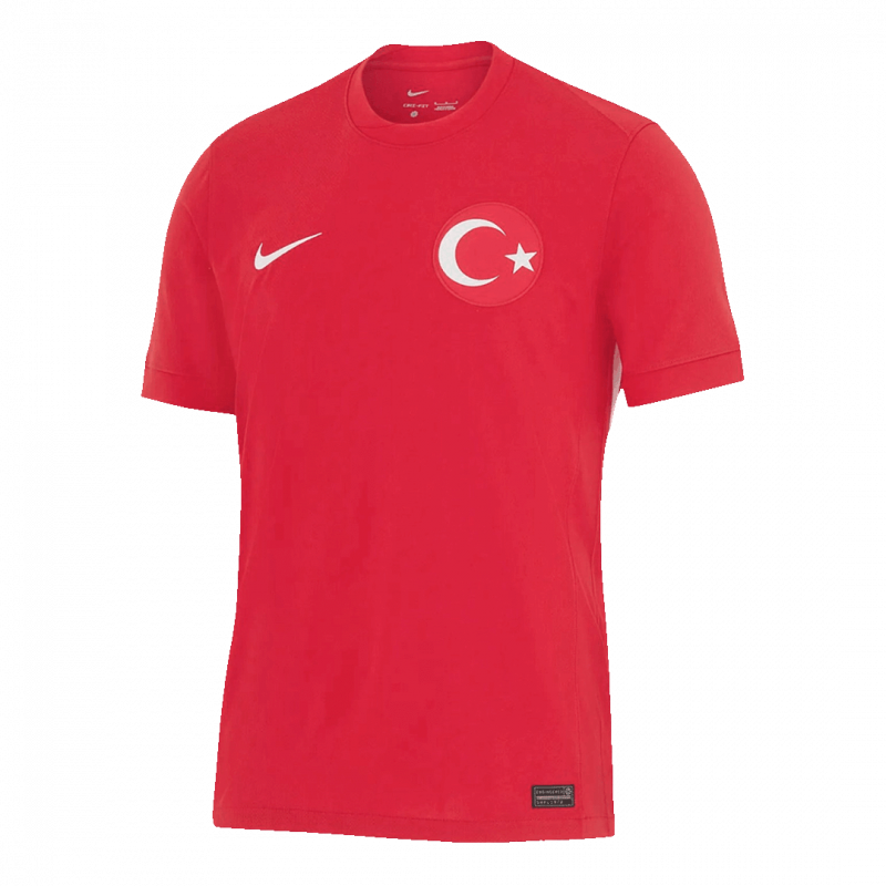 maillot Turkey 2024 extérieur rouge