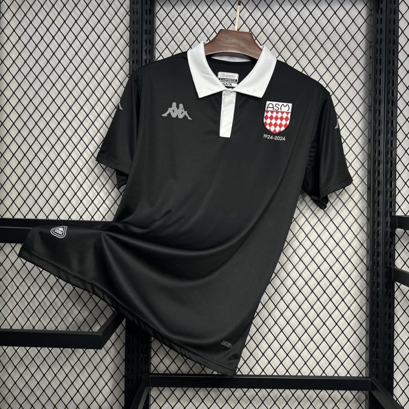 AS Monaco maillot 2024/25 maillot noir