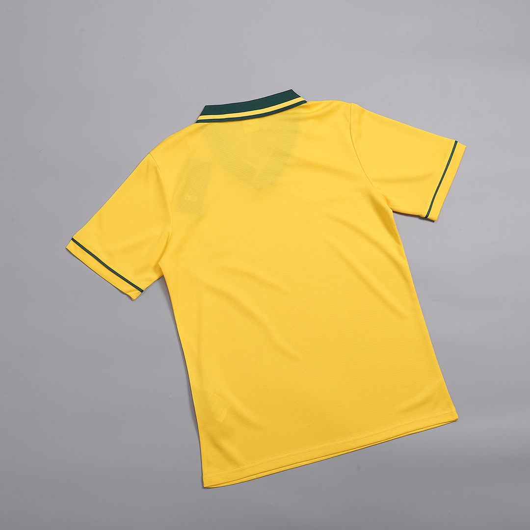 maillot Brazil 1993/94 domicile jaune Retro