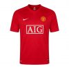 maillot Manchester United 2007/08 domicile rouge Retro