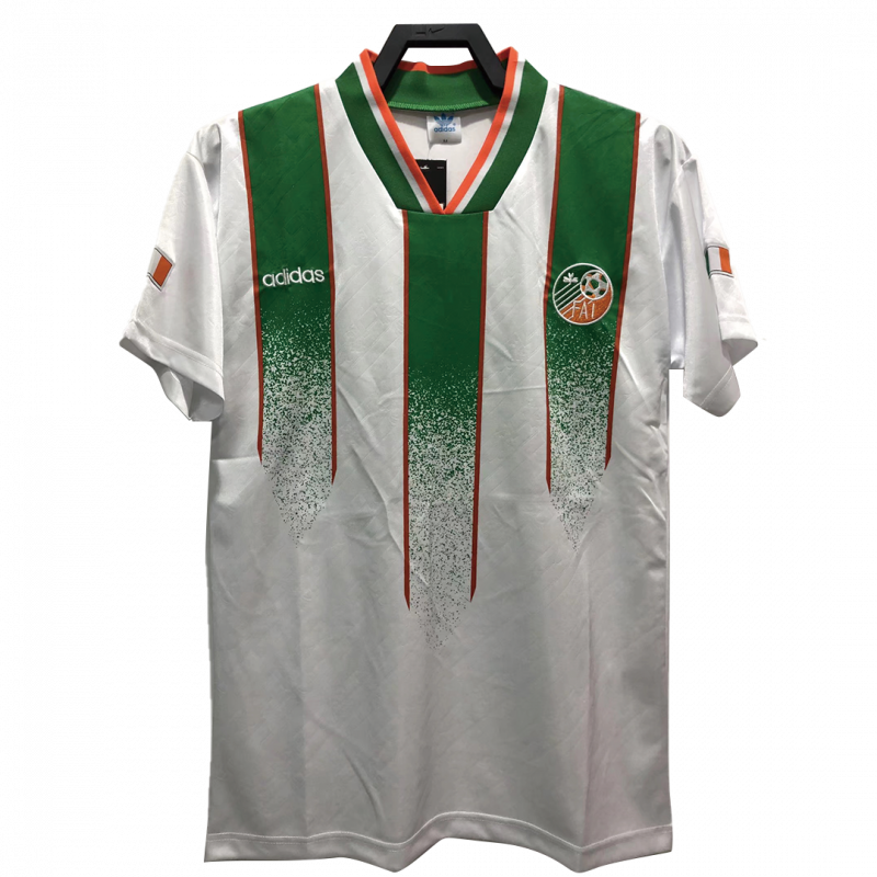 Iceland 1994 Away White Retro Jersey