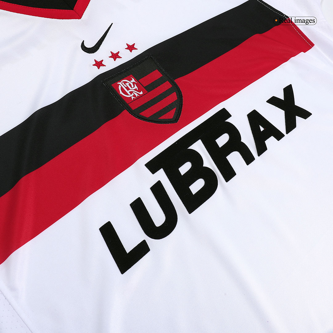 maillot CR Flamengo 2001 extérieur blanc Retro