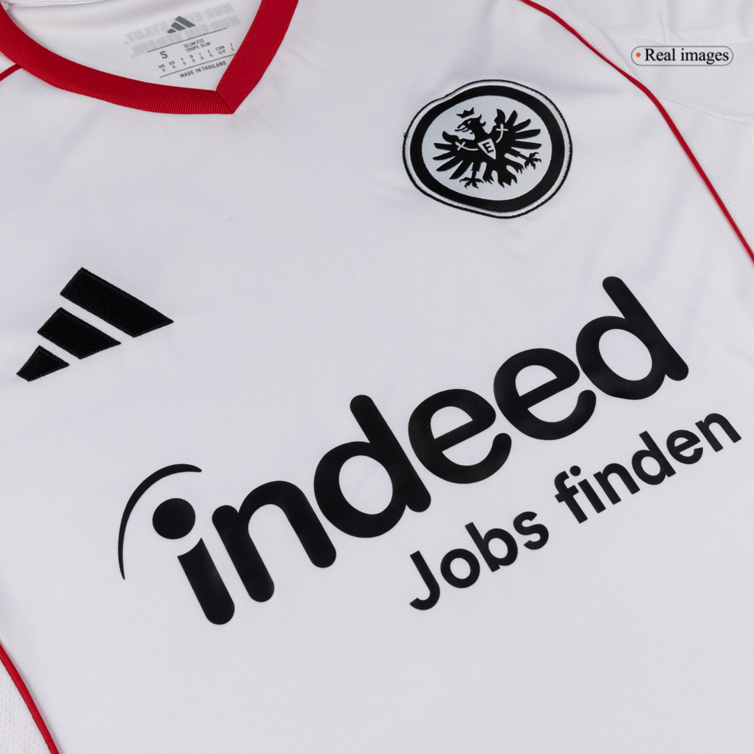 maillot Eintracht Frankfurt 2025/26 extérieur blanc