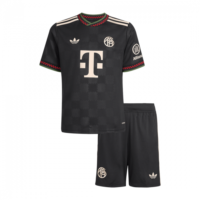 kit enfant Bayern Munich 2025/26 troisième noir