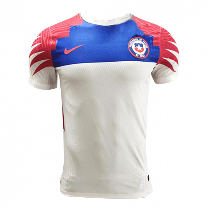 maillot Chile 2020 extérieur blanc Player Version