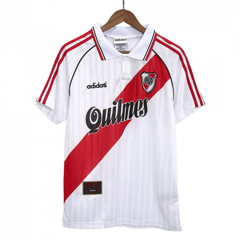 maillot River Plate 1995/96 domicile blanc Retro