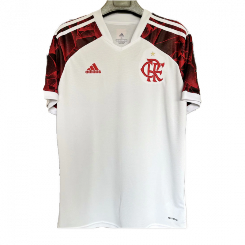 maillot CR Flamengo 2021/22 extérieur blanc