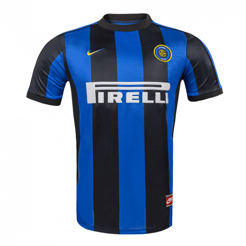 maillot Inter Milan 1999/00 domicile noir Retro