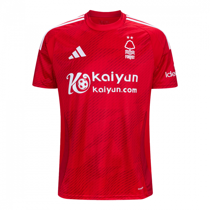 maillot Nottingham Forest 2024/25 domicile rouge
