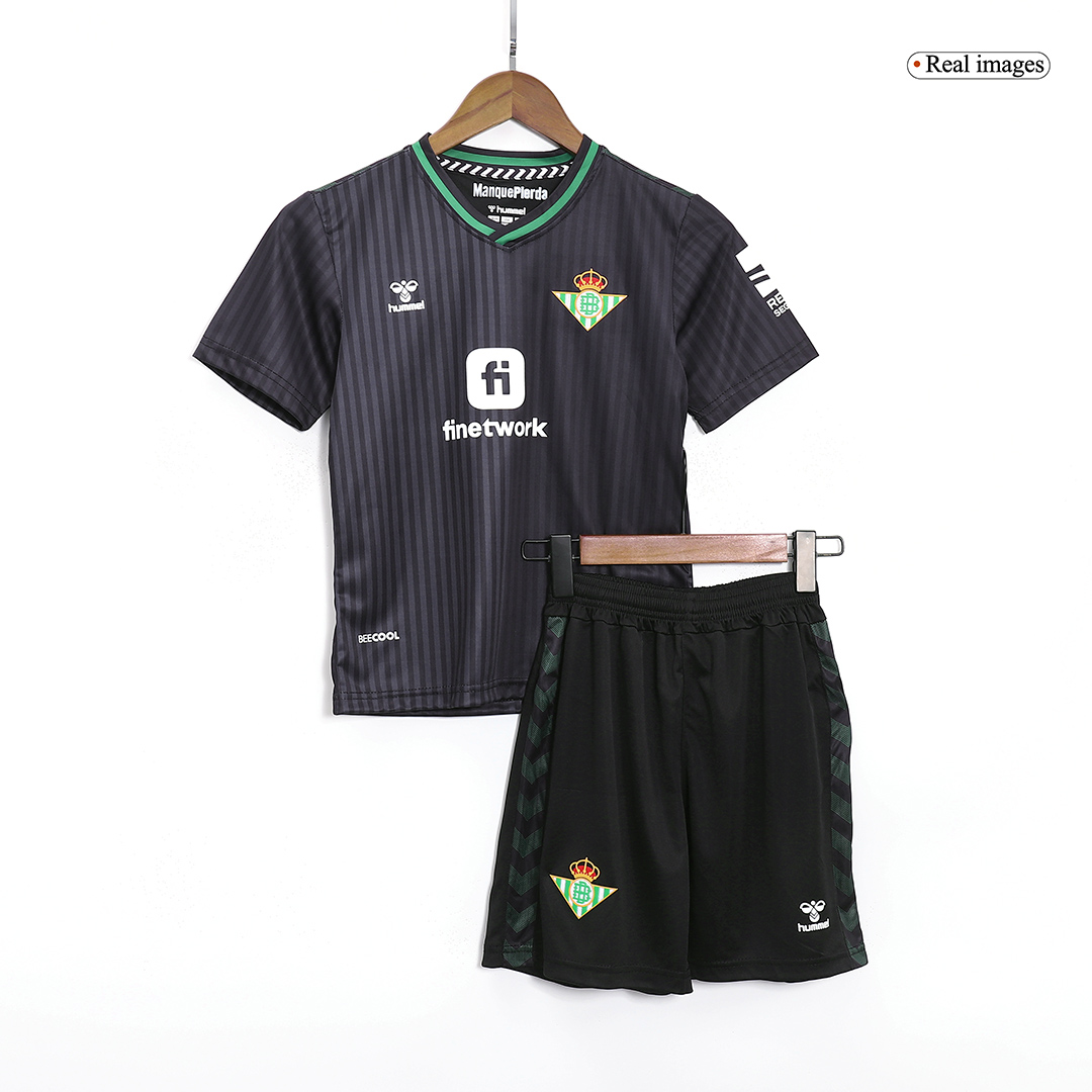 kit enfant Real Betis 2023/24 troisième noir