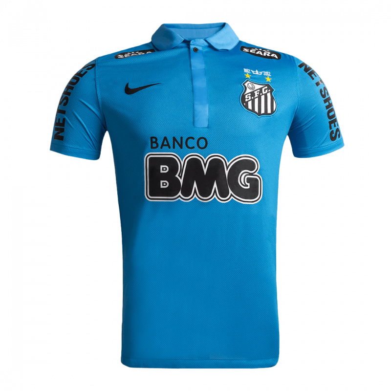 maillot Santos FC 2012 troisième bleu Retro