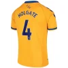 maillot HOLGATE #4 Everton 2020/21 extérieur jaune