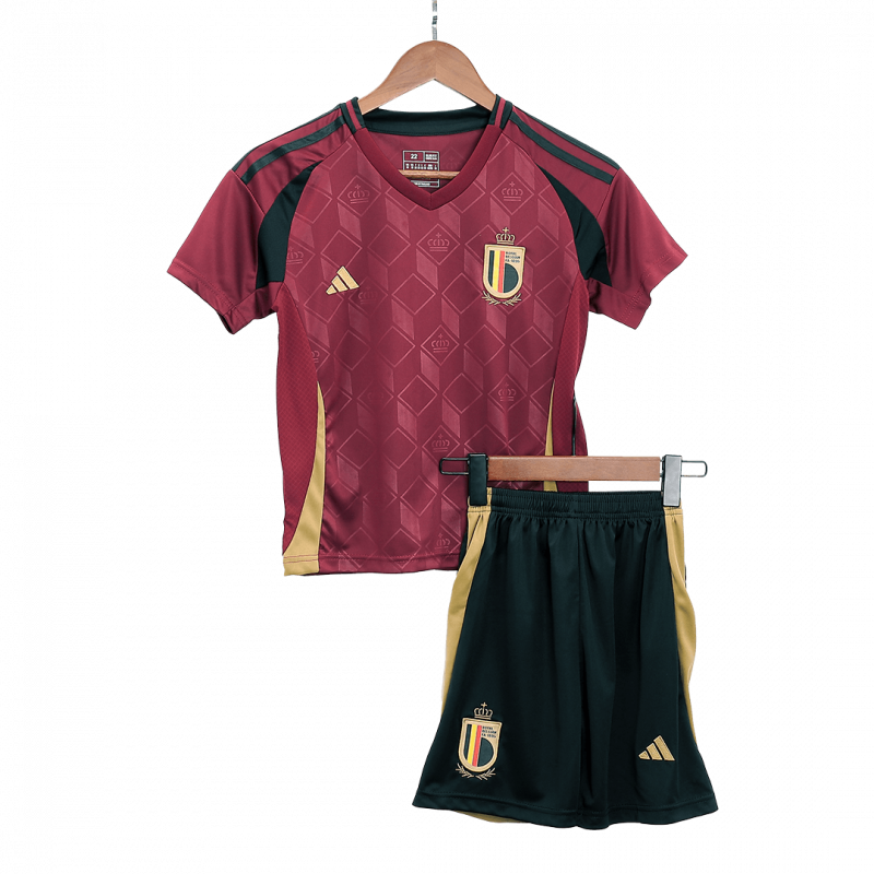 kit enfant Belgium 2024 domicile rouge