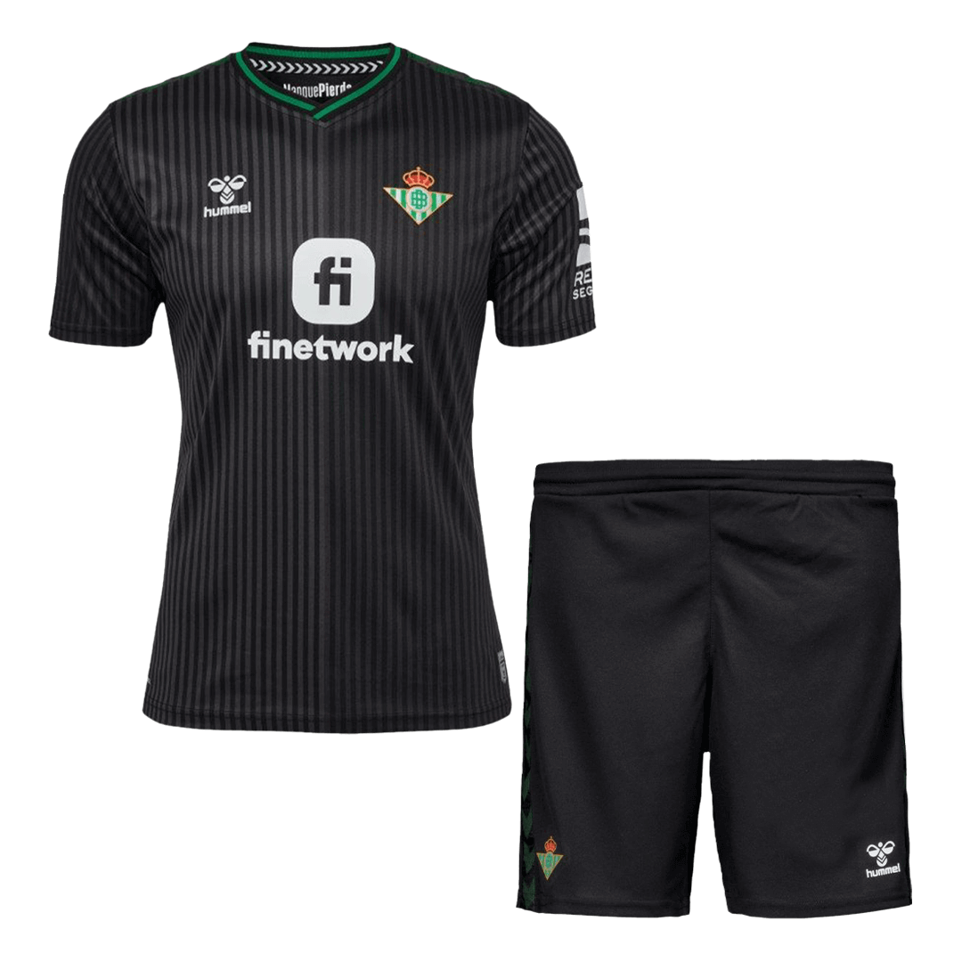 kit enfant Real Betis 2023/24 troisième noir