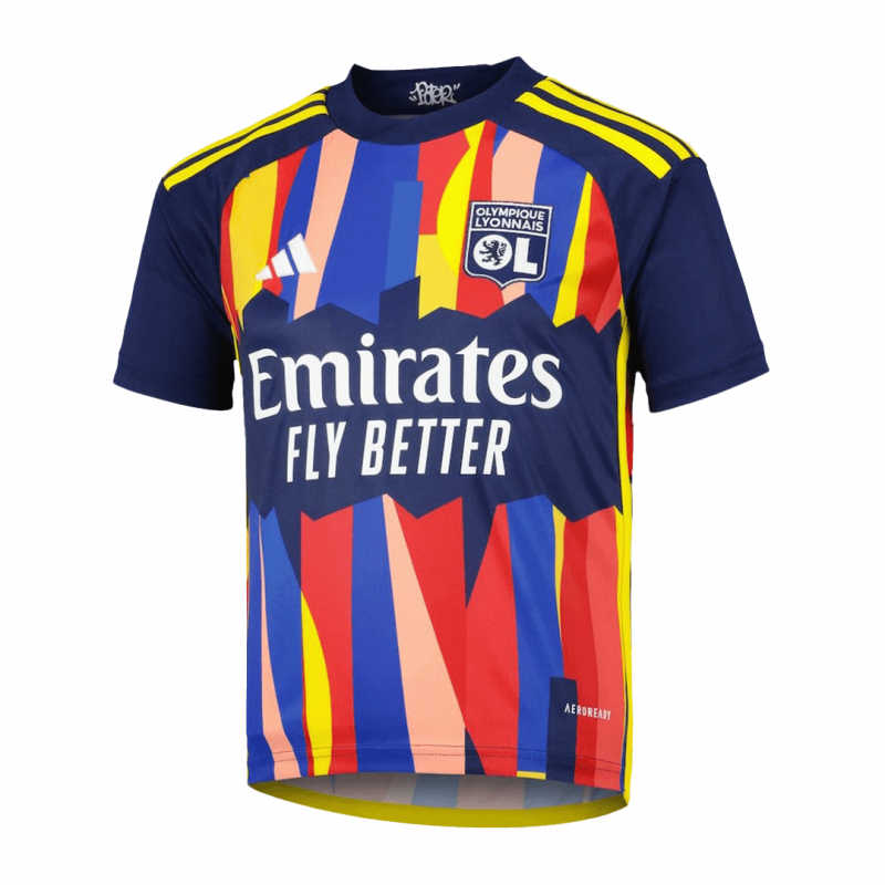 maillot Olympique Lyonnais 2023/24 troisième bleu