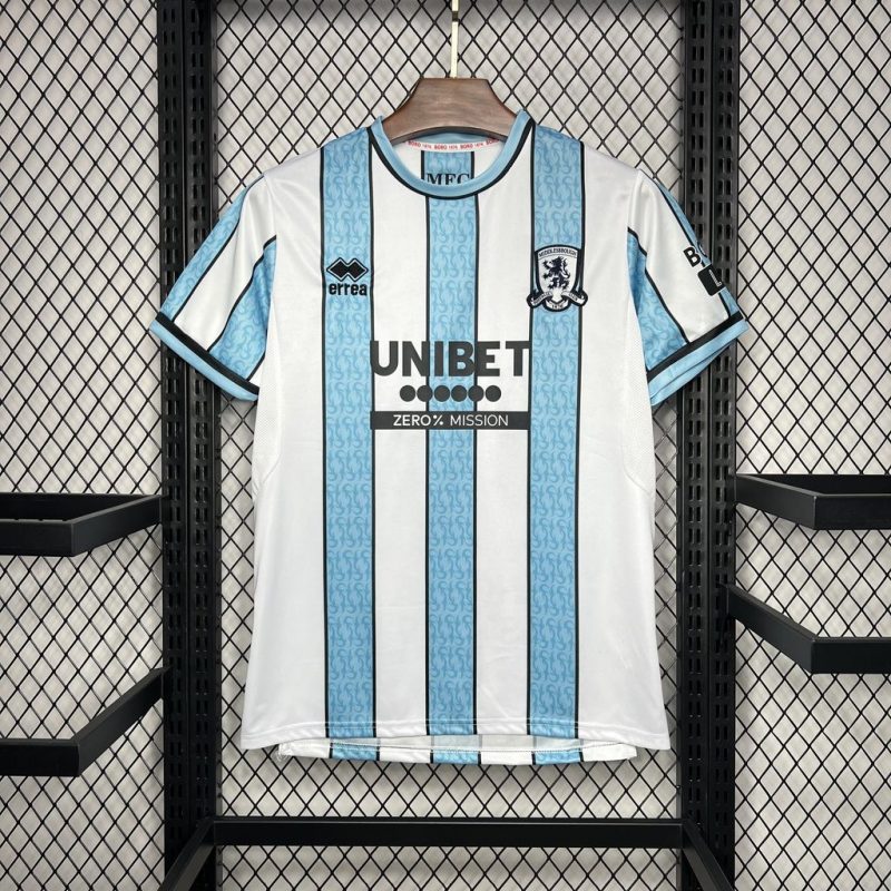maillot Middlesbrough maillot foot 2024/25 extérieur