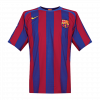 maillot Barcelona 2005/06 domicile bleu UCL Retro