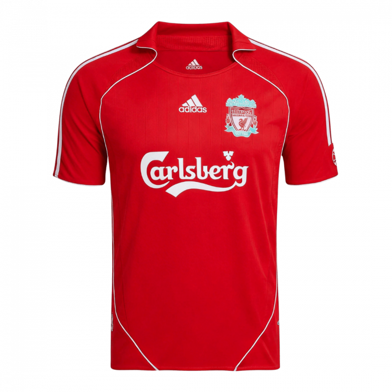 Liverpool 2005 Red UCL Retro Jersey