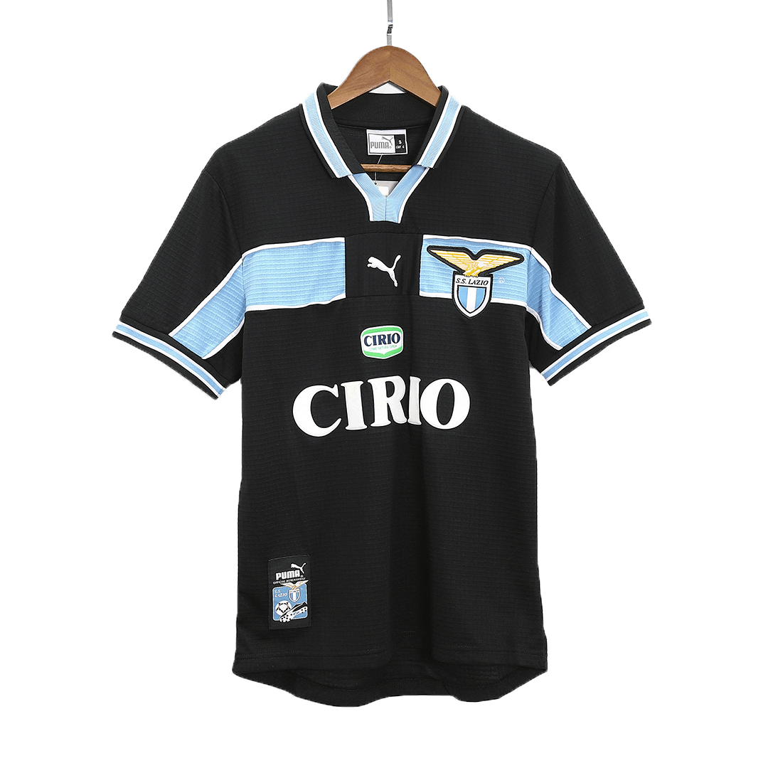 maillot Lazio 1998 extérieur bleu Retro