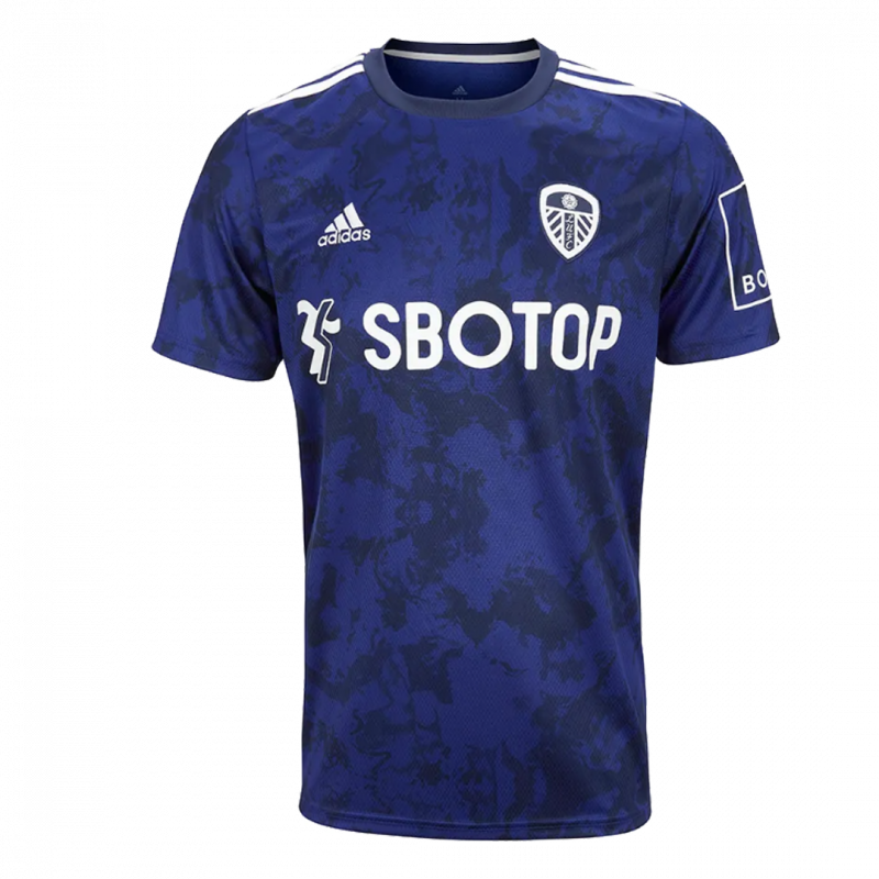 maillot Leeds United 2021/22 extérieur bleu Player Version