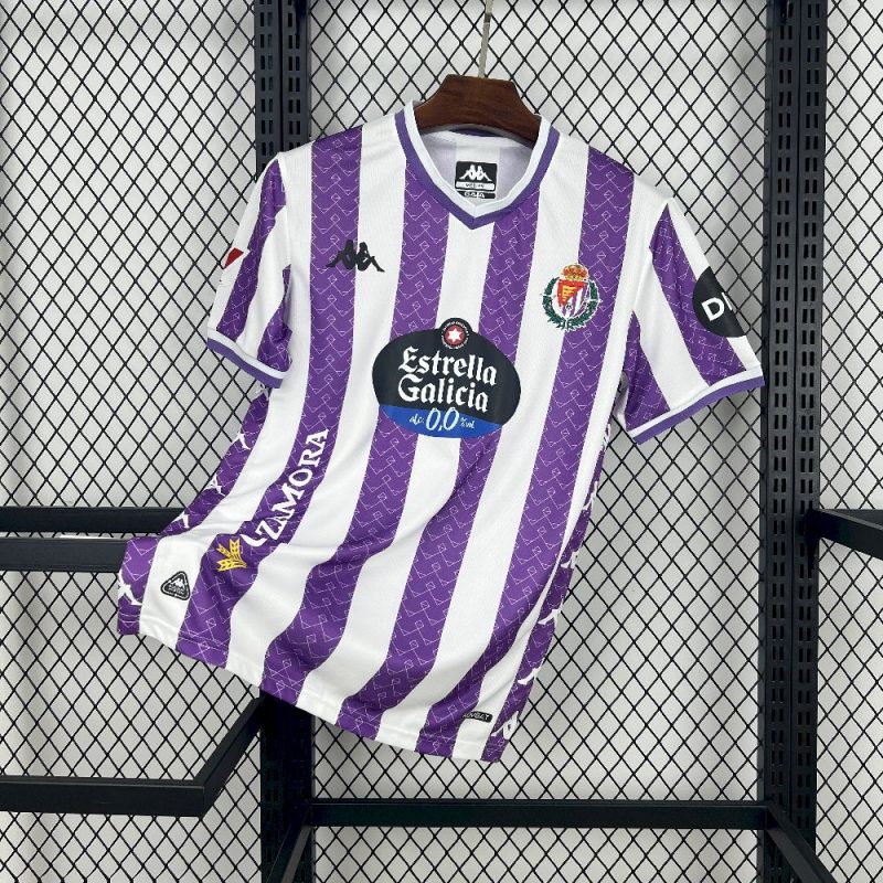 maillot Real Valladolid 2025/26 domicile