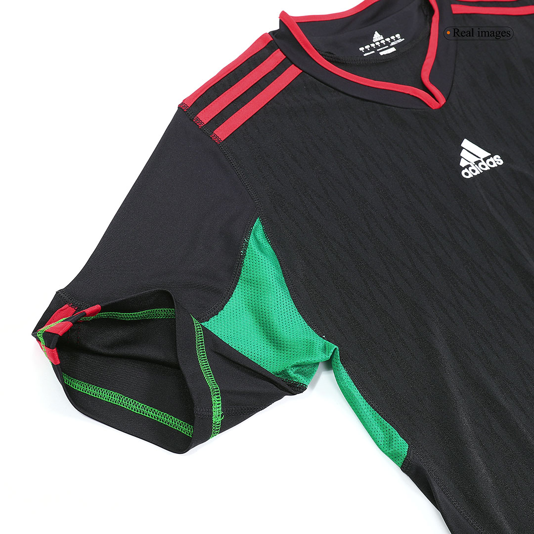 maillot Mexico 2010 extérieur noir Retro