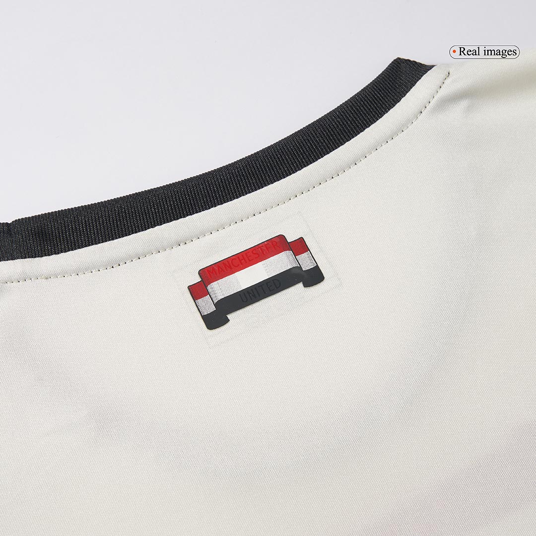kit enfant Manchester United 2024/25 troisième blanc