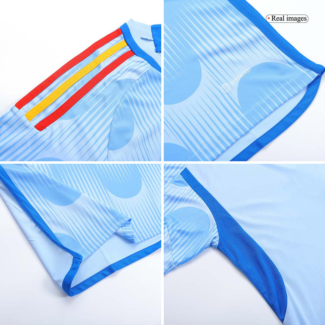 maillot Spain 2022 extérieur bleu