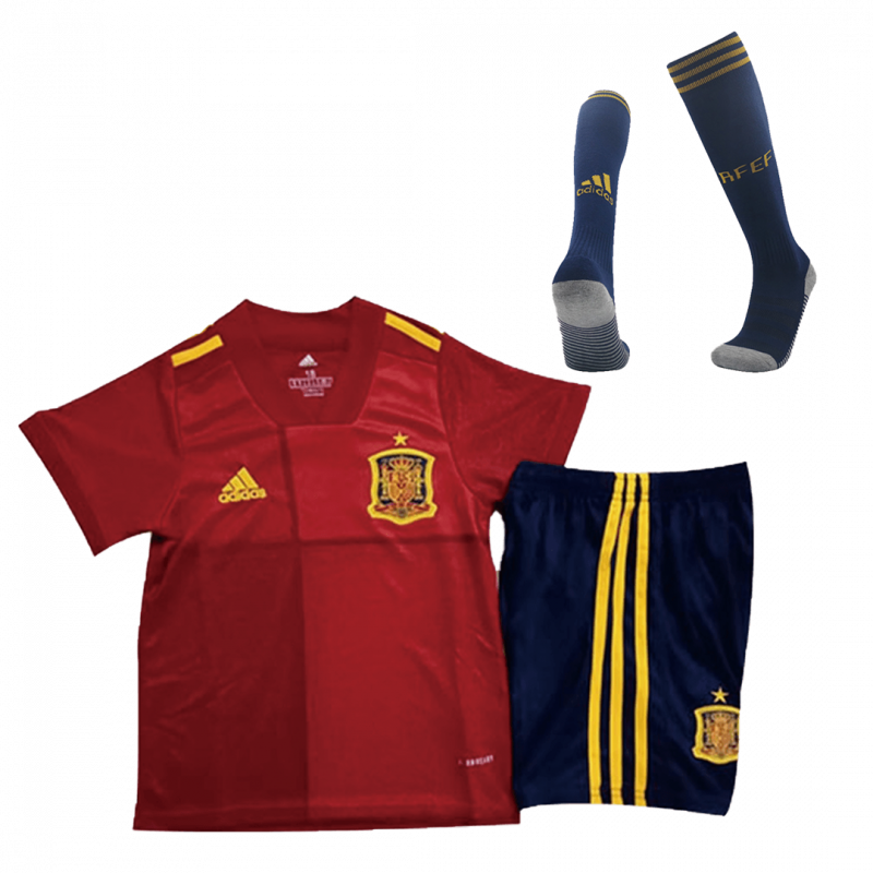 kit enfant Spain 2020 domicile rouge