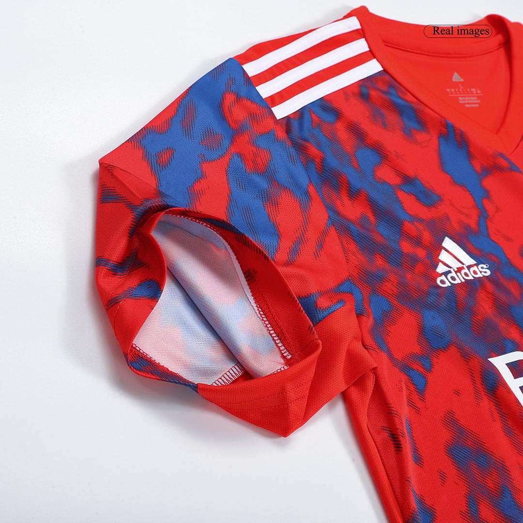 maillot Olympique Lyonnais 2022/23 extérieur rouge