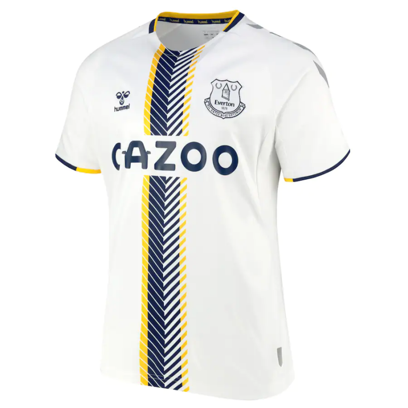 maillot Everton 2021/22 troisième blanc