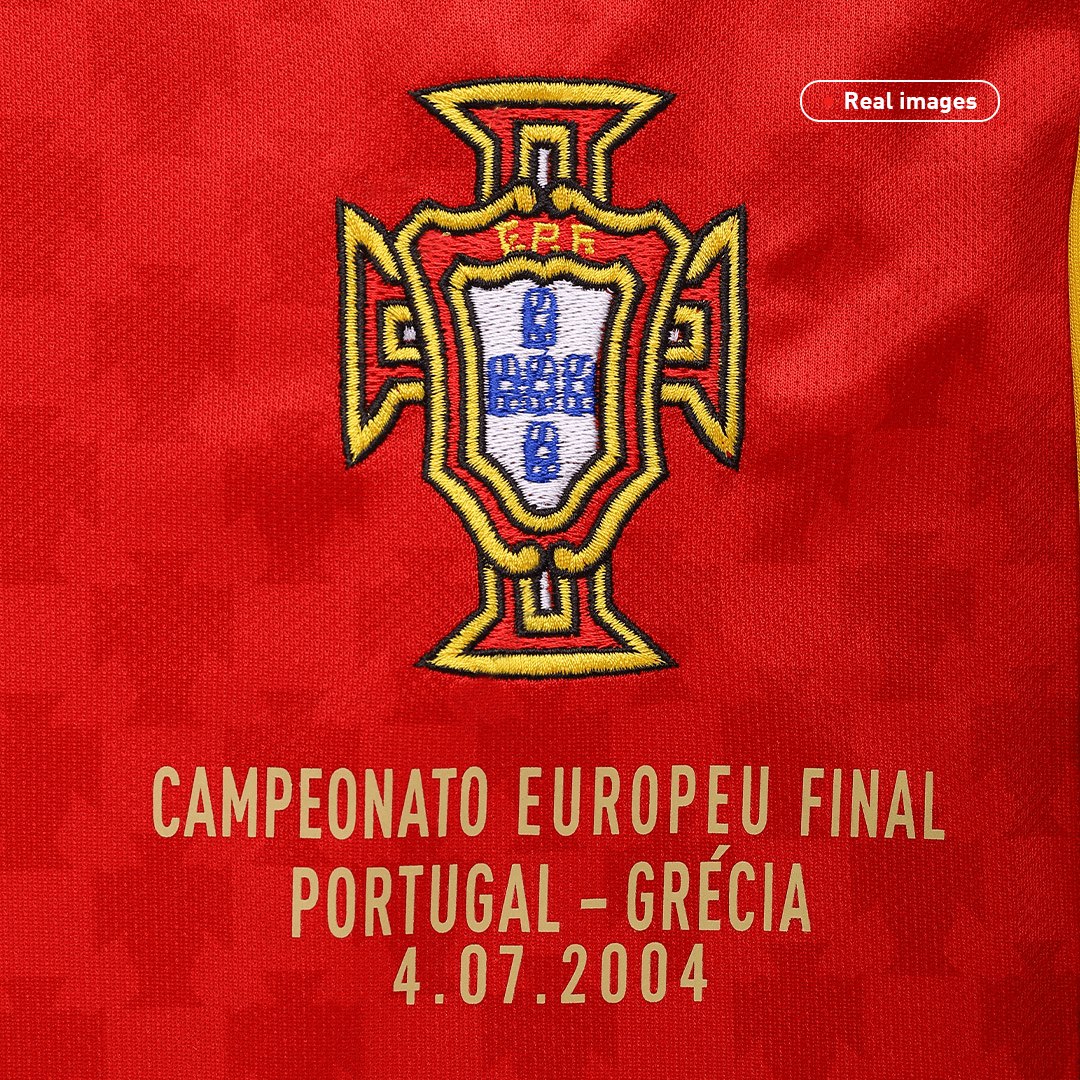 maillot Portugal 2004 domicile rouge Retro