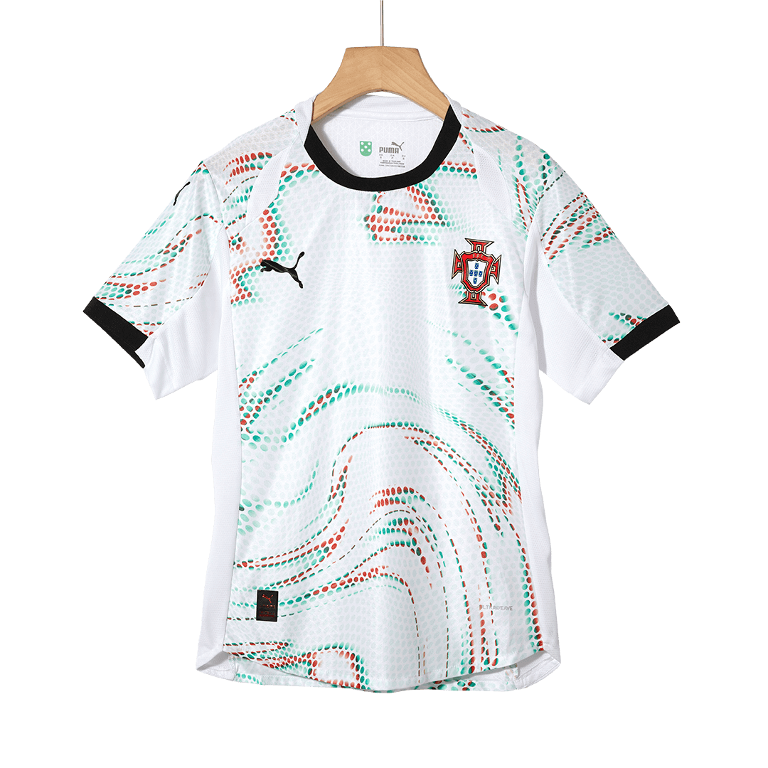 maillot Portugal 2025 extérieur blanc Player Version