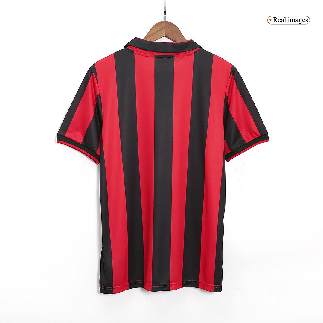 maillot AC Milan 1990/91 domicile noir Retro