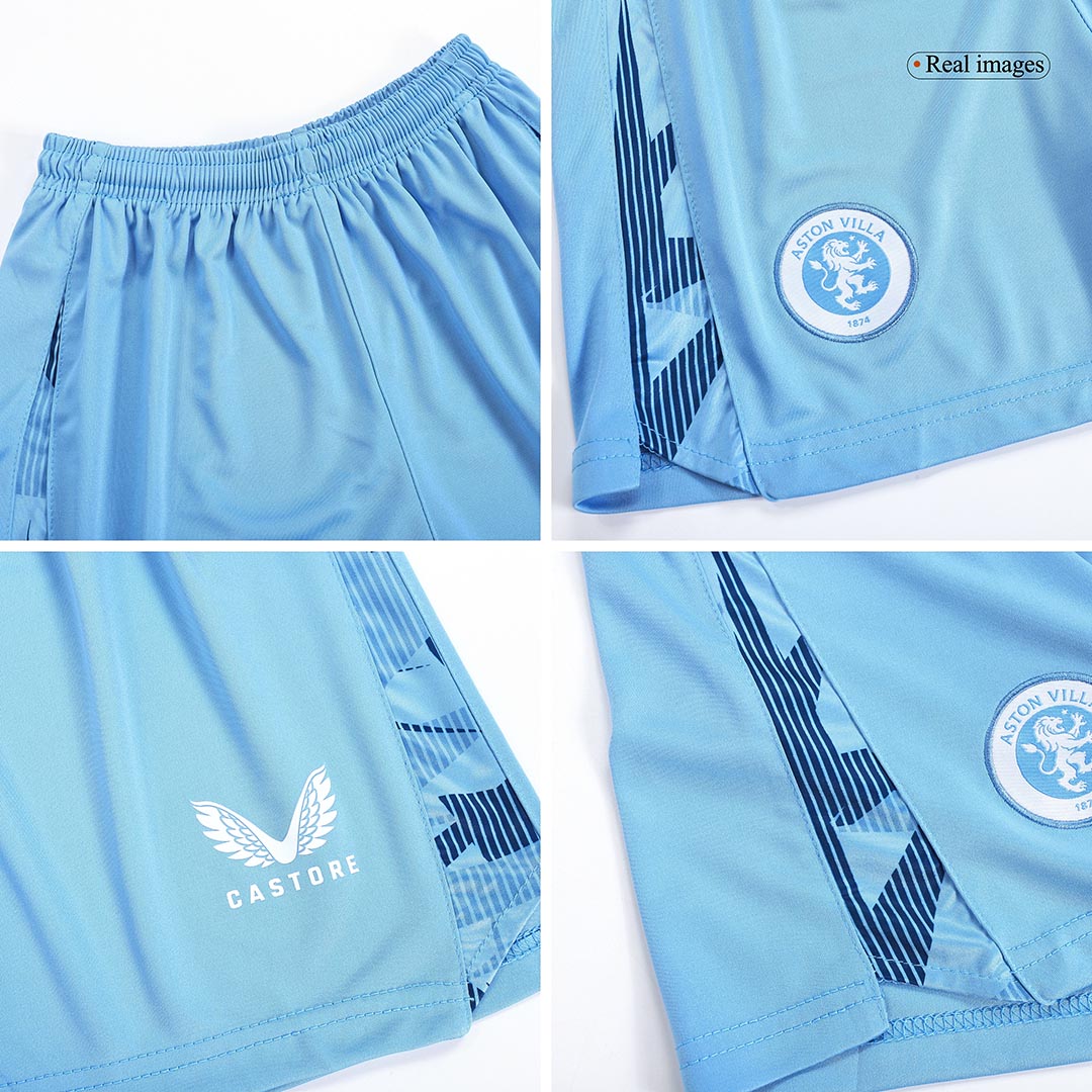 kit enfant Aston Villa 2023/24 troisième bleu