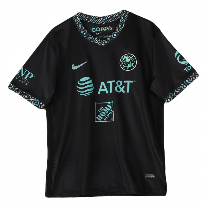 maillot Club America 2022 troisième noir