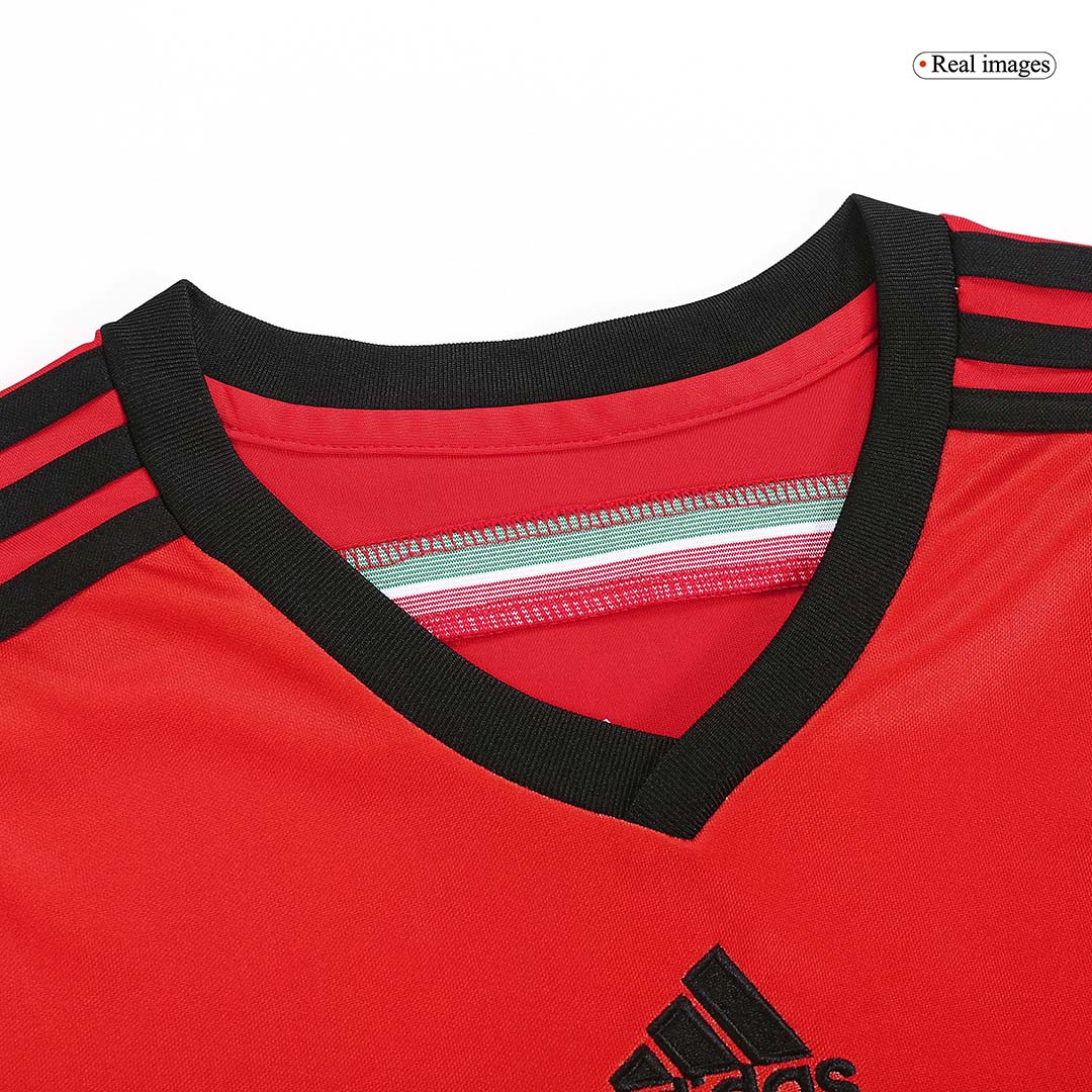 maillot Mexico 2014 extérieur rouge Retro