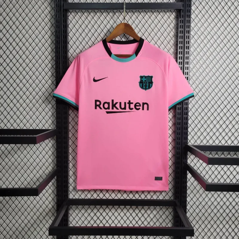 Barcelona 2020/21 rose Maillot rétro