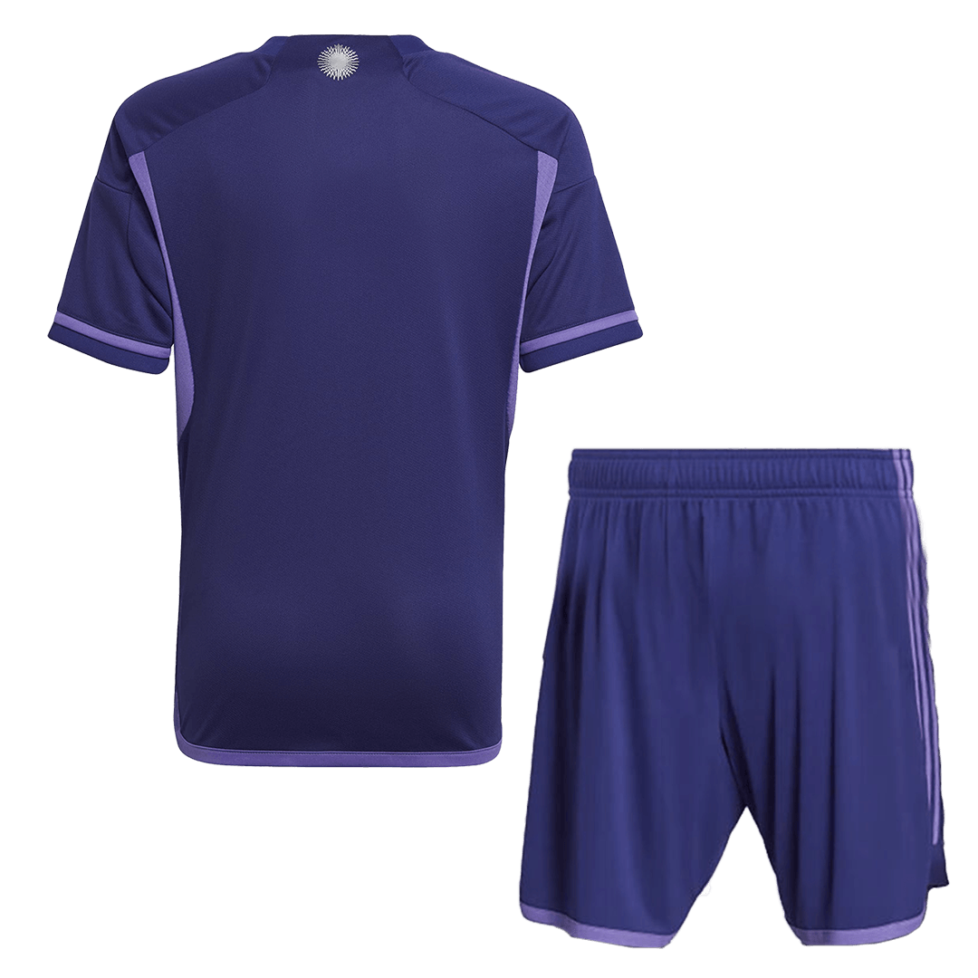 kit enfant Argentina 2022 extérieur violet