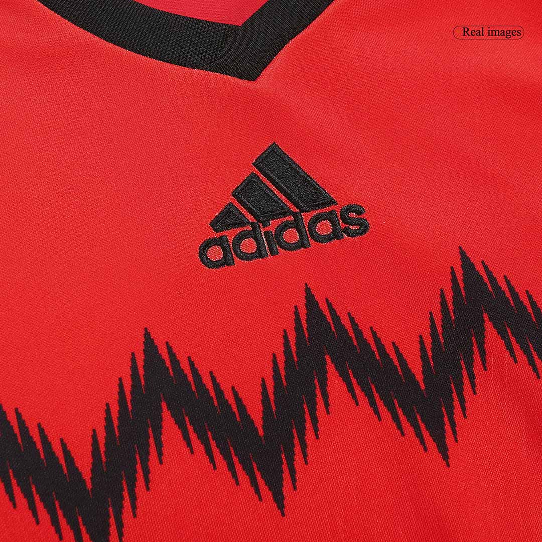 maillot Mexico 2014 extérieur rouge Retro