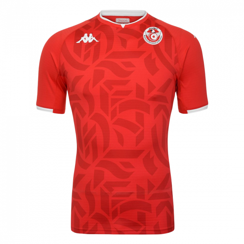 maillot Tunisia 2021/22 domicile rouge