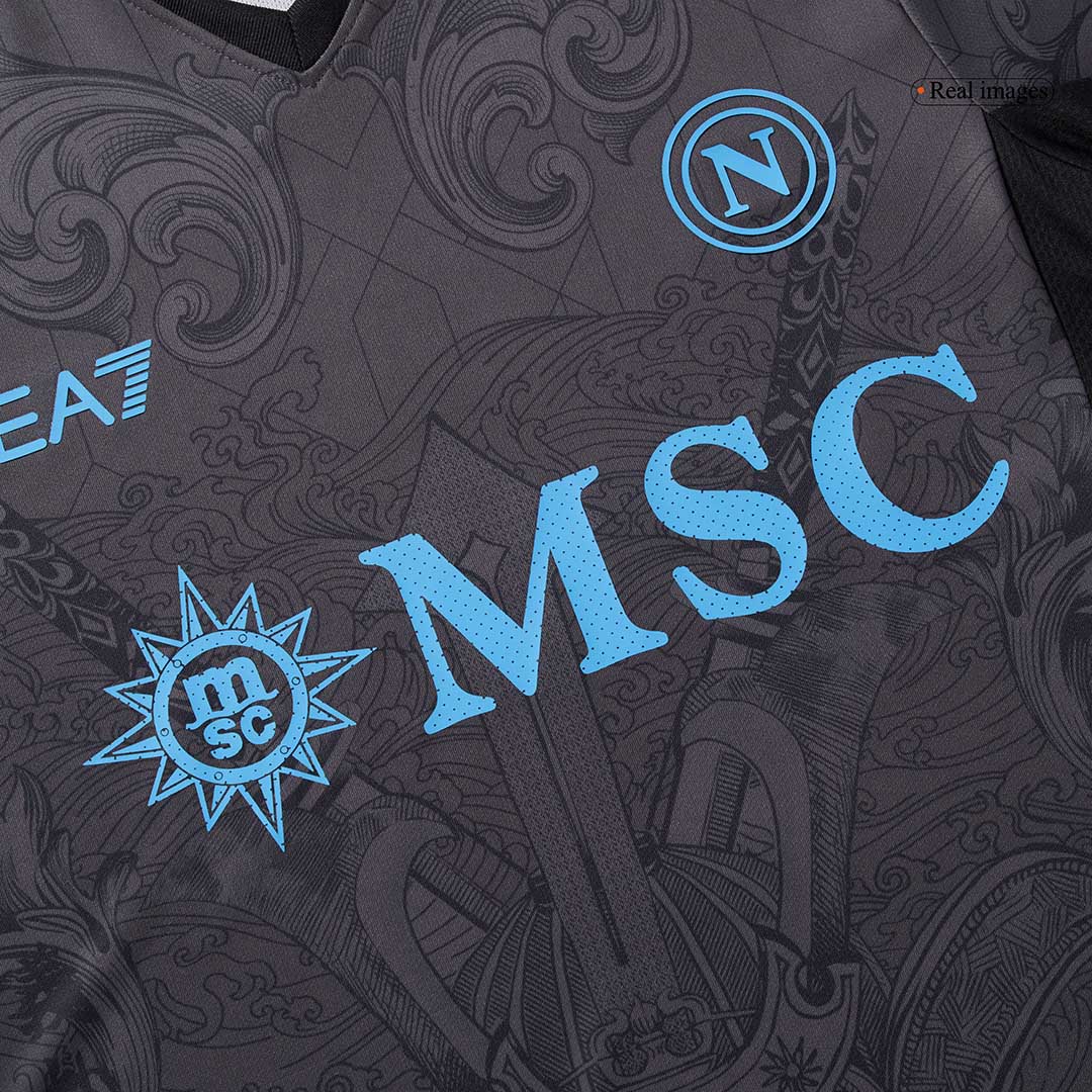 maillot Napoli 2024/25 troisième gris Player Version