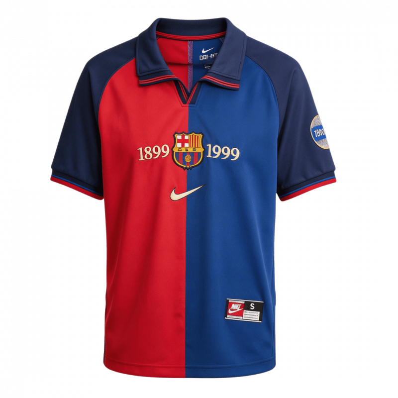 Barcelona 1999/00 domicile Maillot rétro