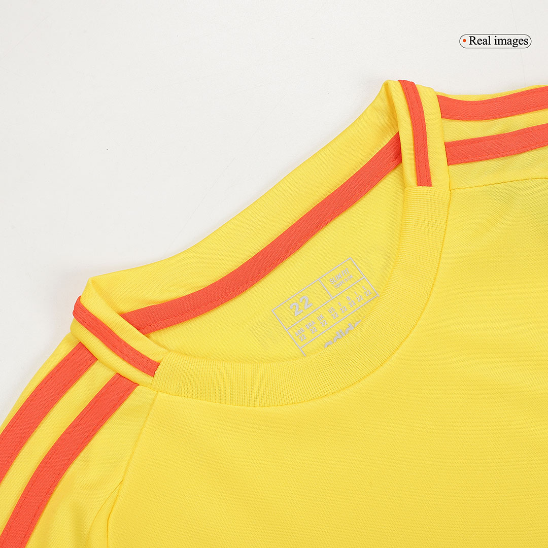kit enfant Colombia 2024 domicile jaune